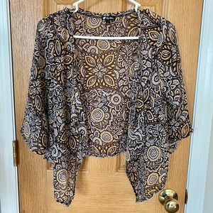 Cropped Kimono Top